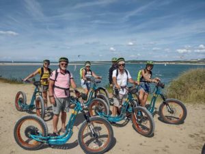 balade en trottinette au touquet